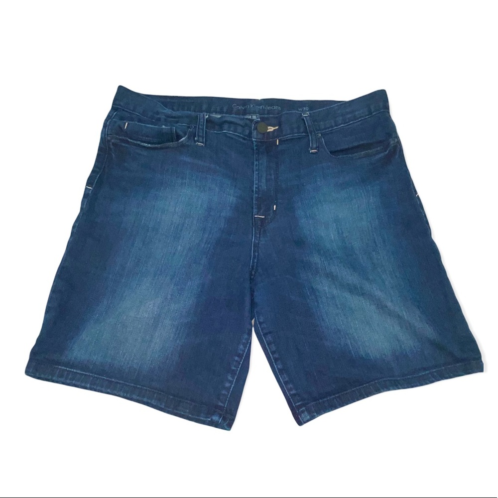 Calvin Klein Denim Bermuda Jean Shorts - 30” waist